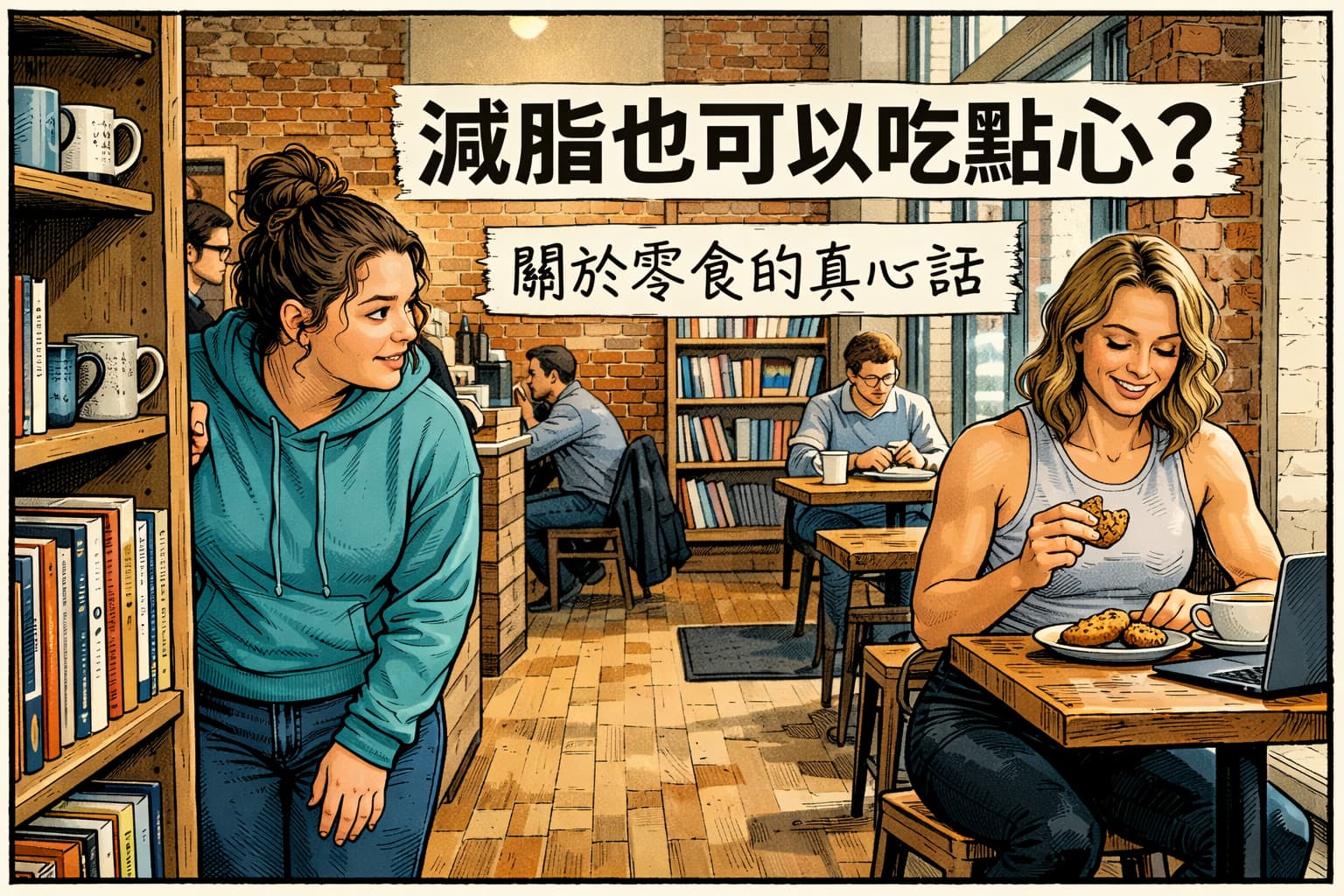 減脂也可以吃點心？關於零食的真心話