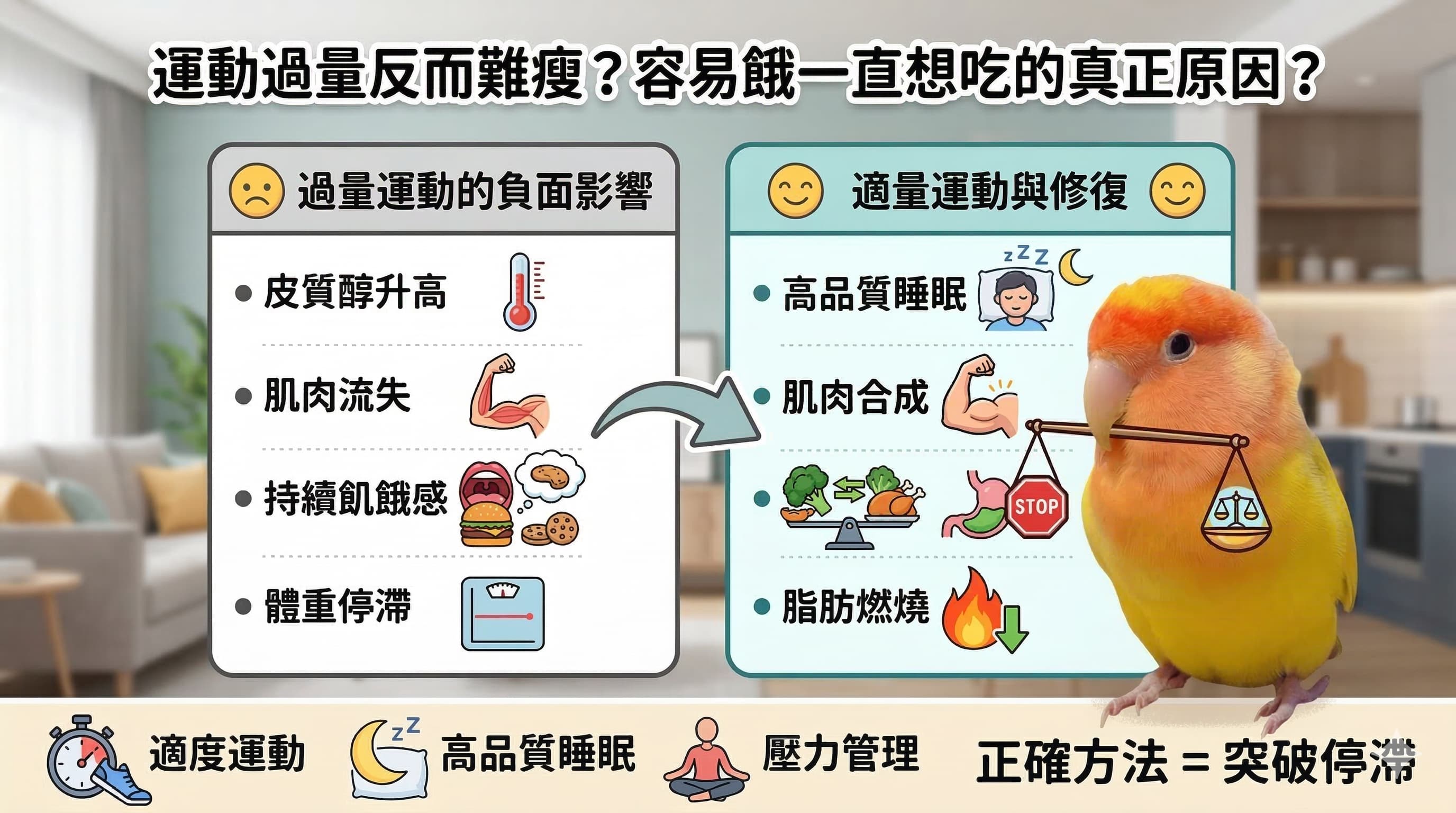 停滯期對策（下）：動的調整與心理面