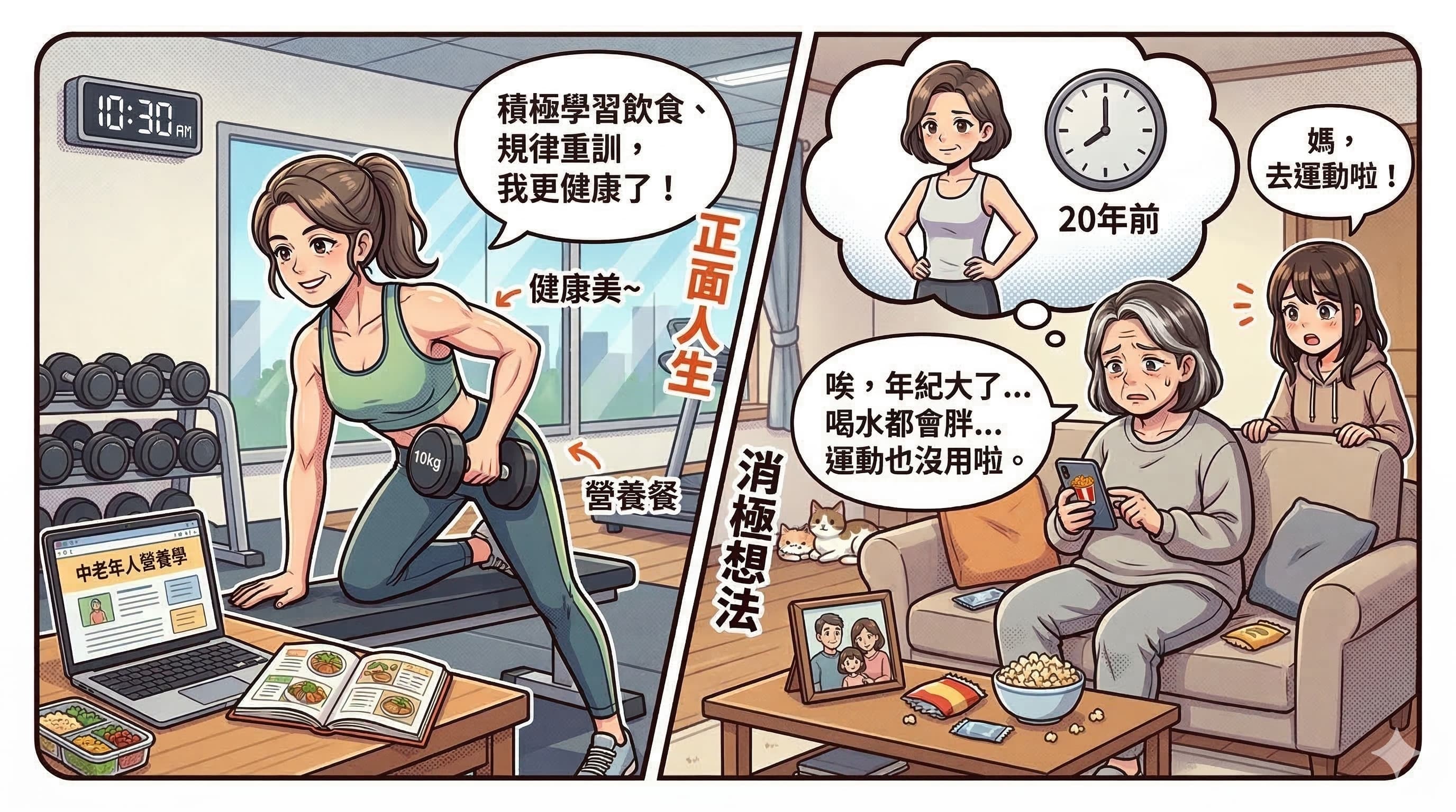 年紀大更難減脂？