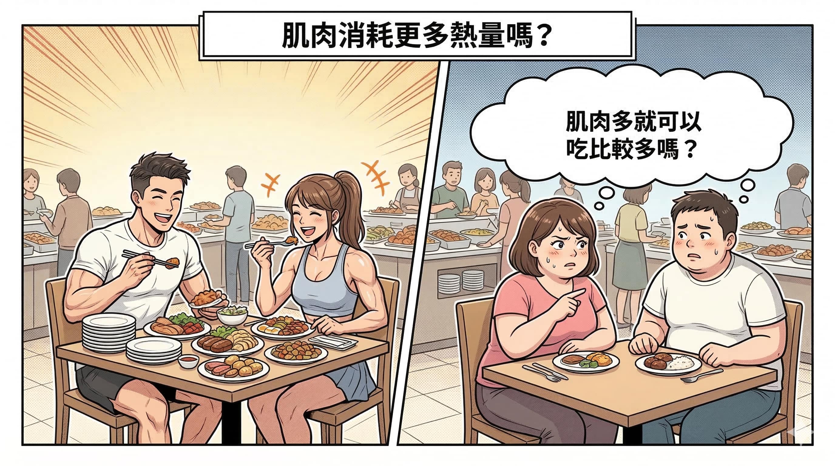 肌肉真的消耗更多熱量嗎？