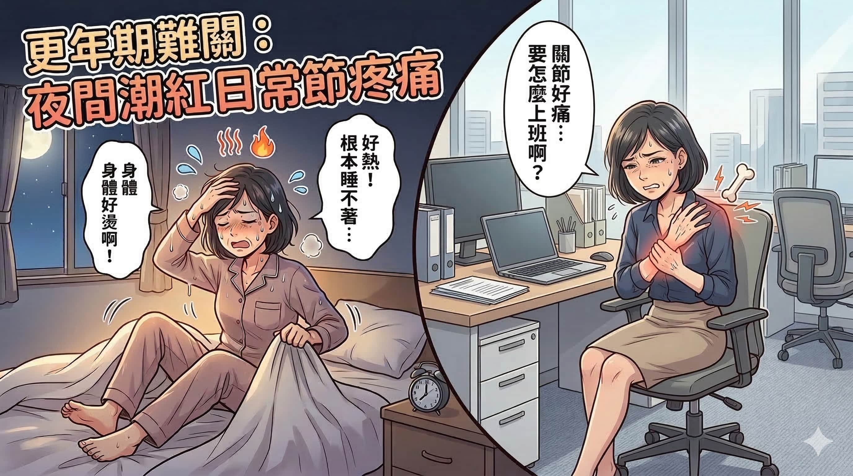 更年期會發生什麼事？